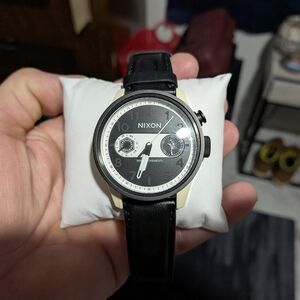 Nixon Black and White Chronograph Watch Limited Edition Star Wars Safari Edition